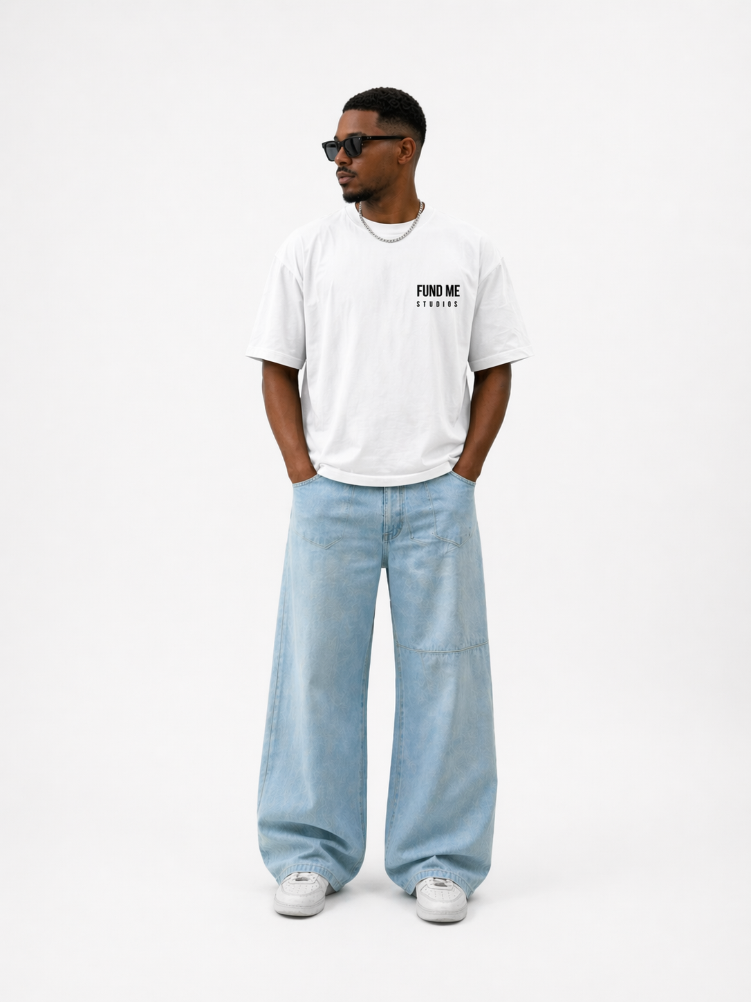Need Money For Ads Tee - White